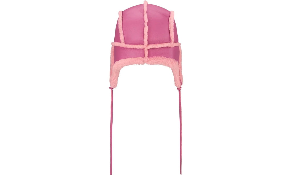 Shearling Lined Earflap Cap "FW25 - Pink" SU26794