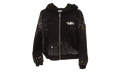 Rhinestone Zip Up Jacket "Black" RET028