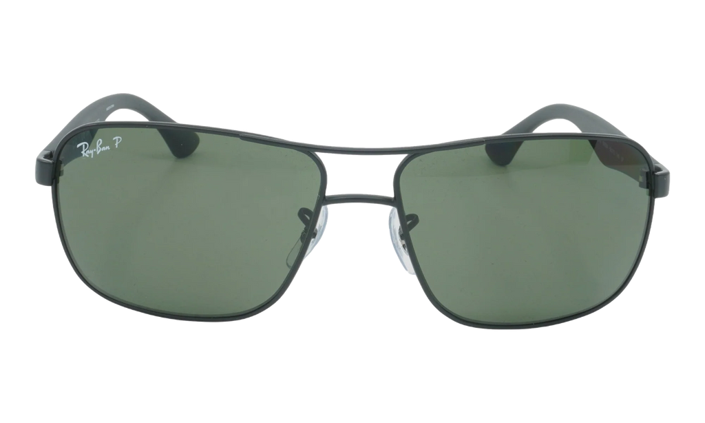 Aviator Polarized Sunglasses "Matte Black" RB3516-006-9A_59