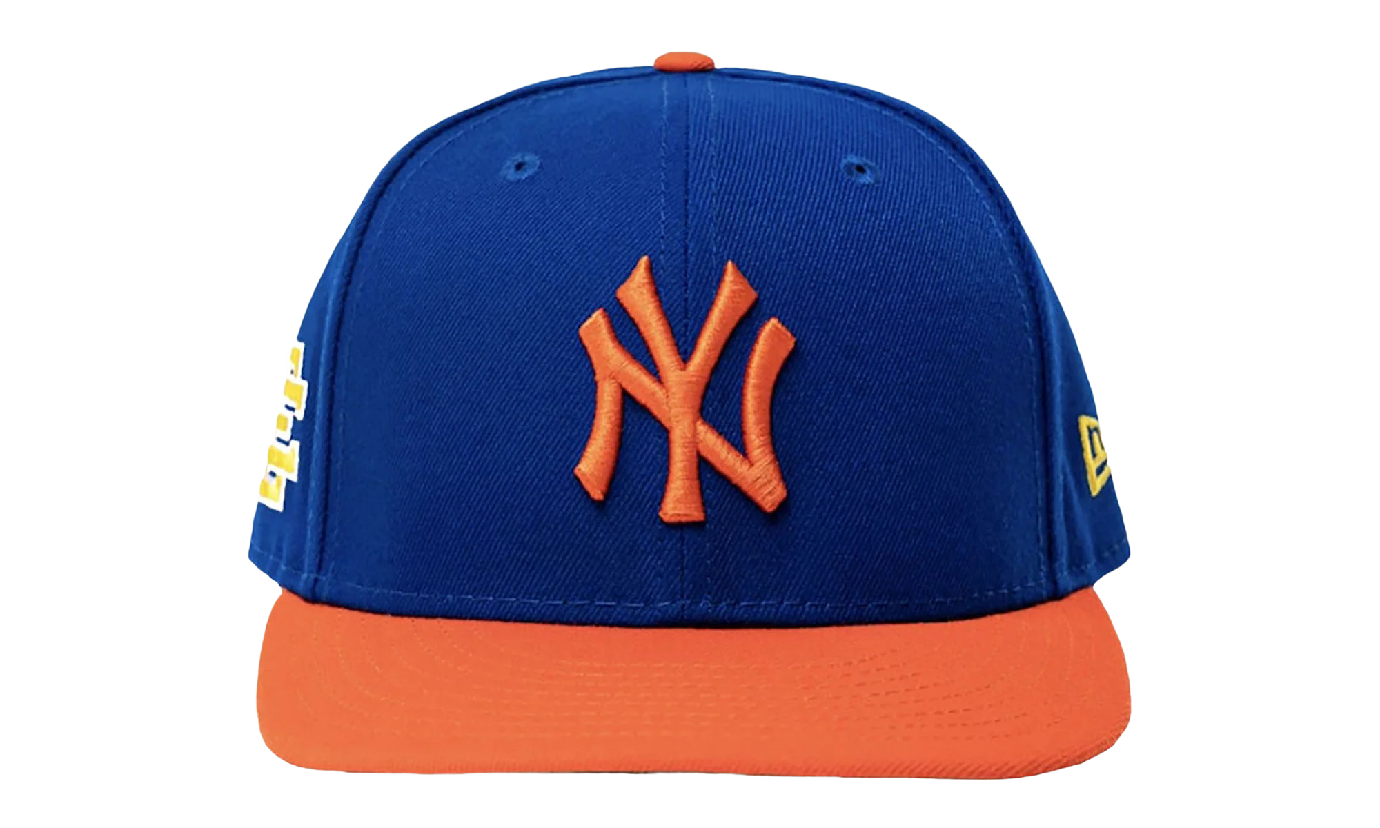 59FIFTY MLB FW21 NY YANKEES FITTED HAT "ERIC EMANUEL - Royal/Team Orange" EE422