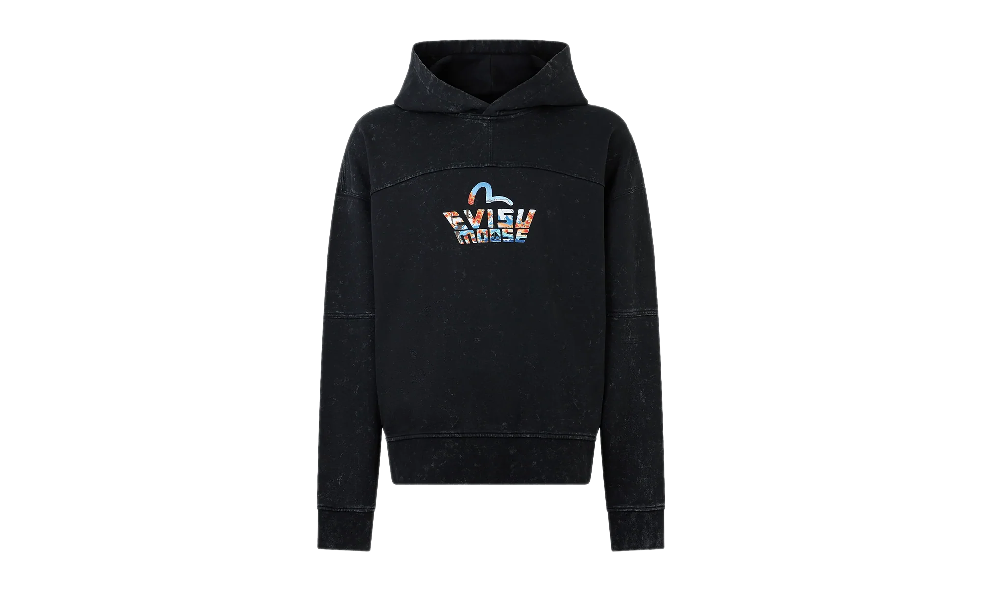 Hoodie "Evisu - Black" M35MS681EV 292