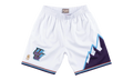 NBA Swingman Shorts "1996 Utah Jazz - White" SMSHAC19029 UJAWHIT96