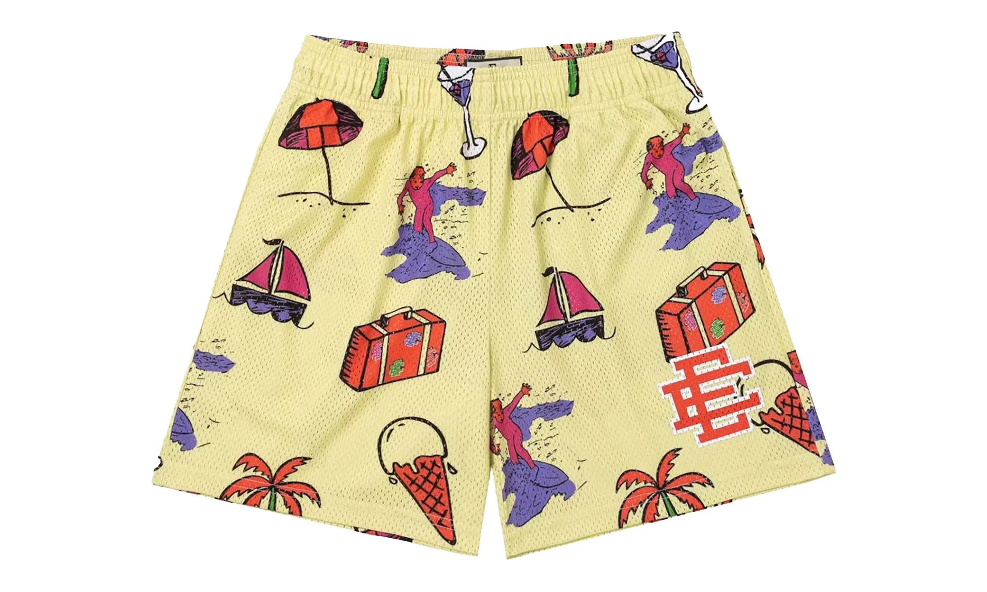 EE Basic Shorts "Surf Yellow" EE228