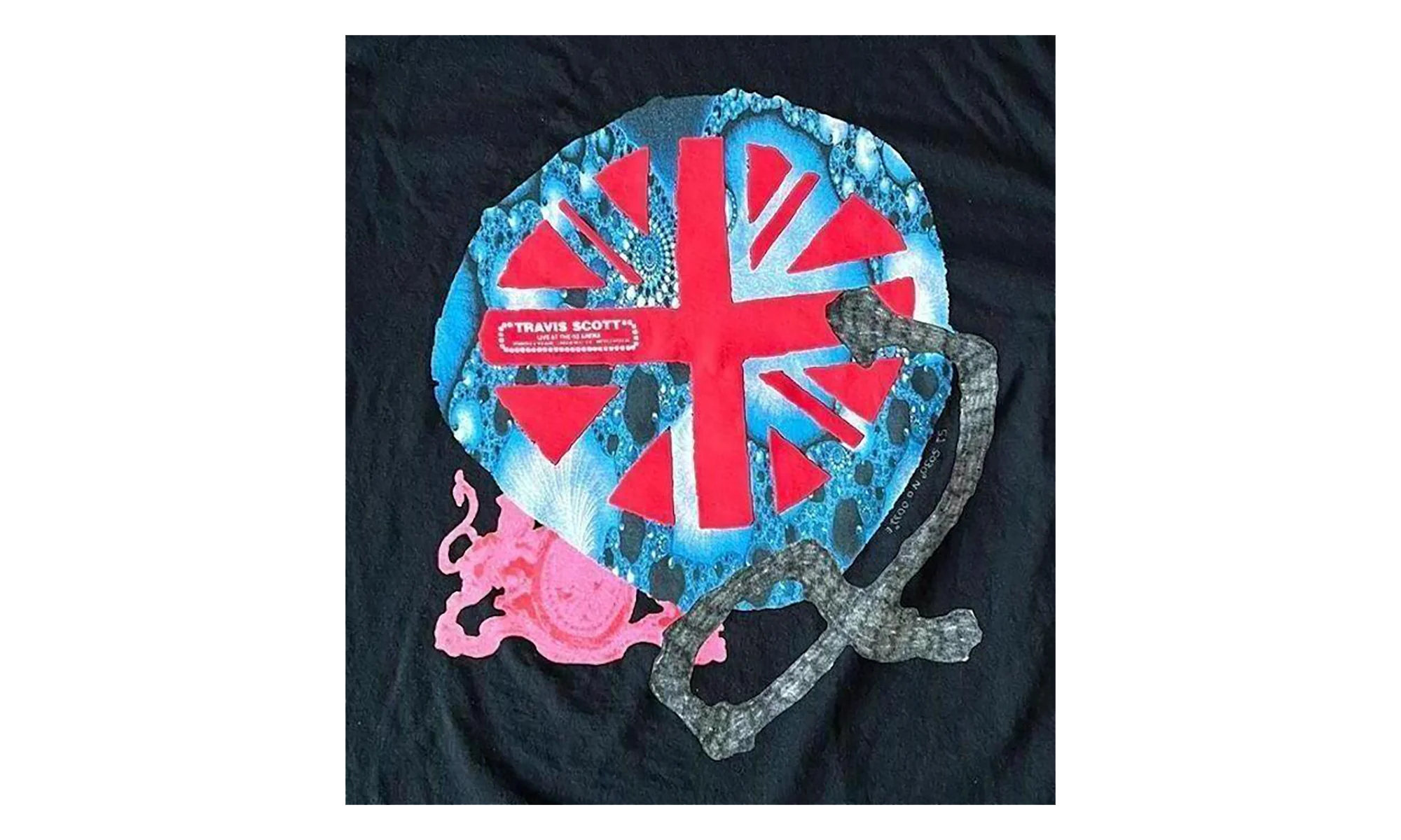 O2 Union jack T-Shirt "Black" TSUC72