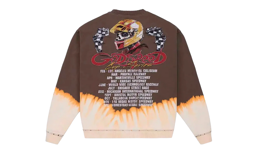 F.T.W Sweatshirt "Brown Bleached Wash" GS107