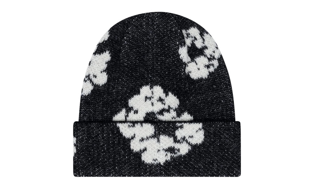 Cotton Wreath Beanie "Black" DT344