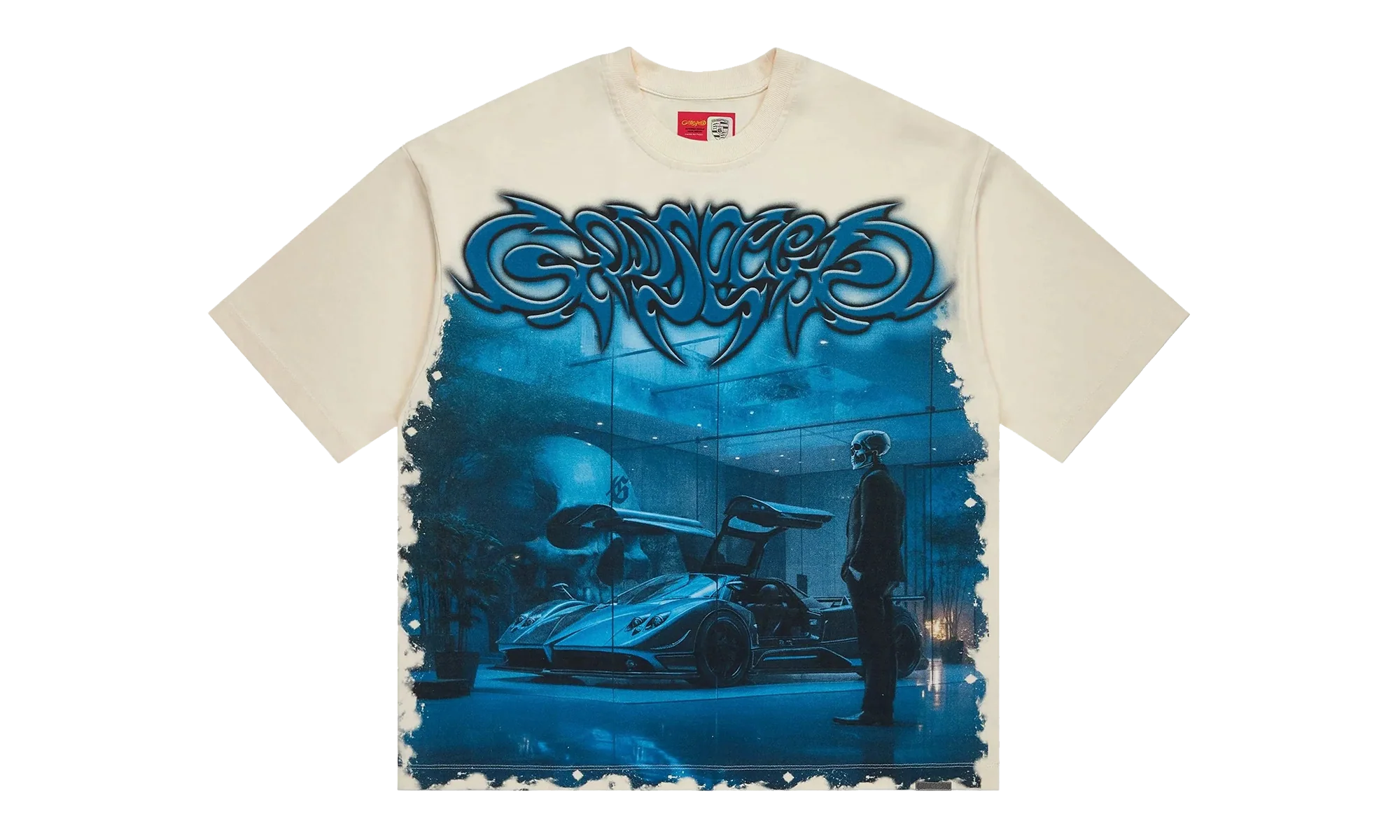 Showroom Miami Superrun T-Shirt "Bone" GS176