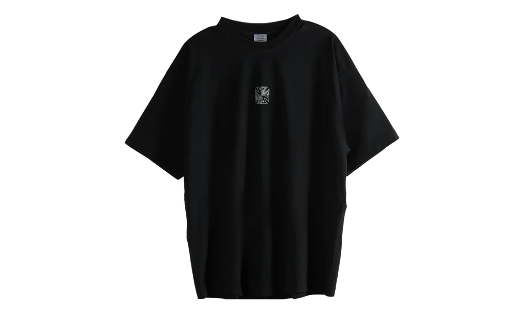 Biker Cross Logo T-Shirt "Black" ME76TR162B BLAC