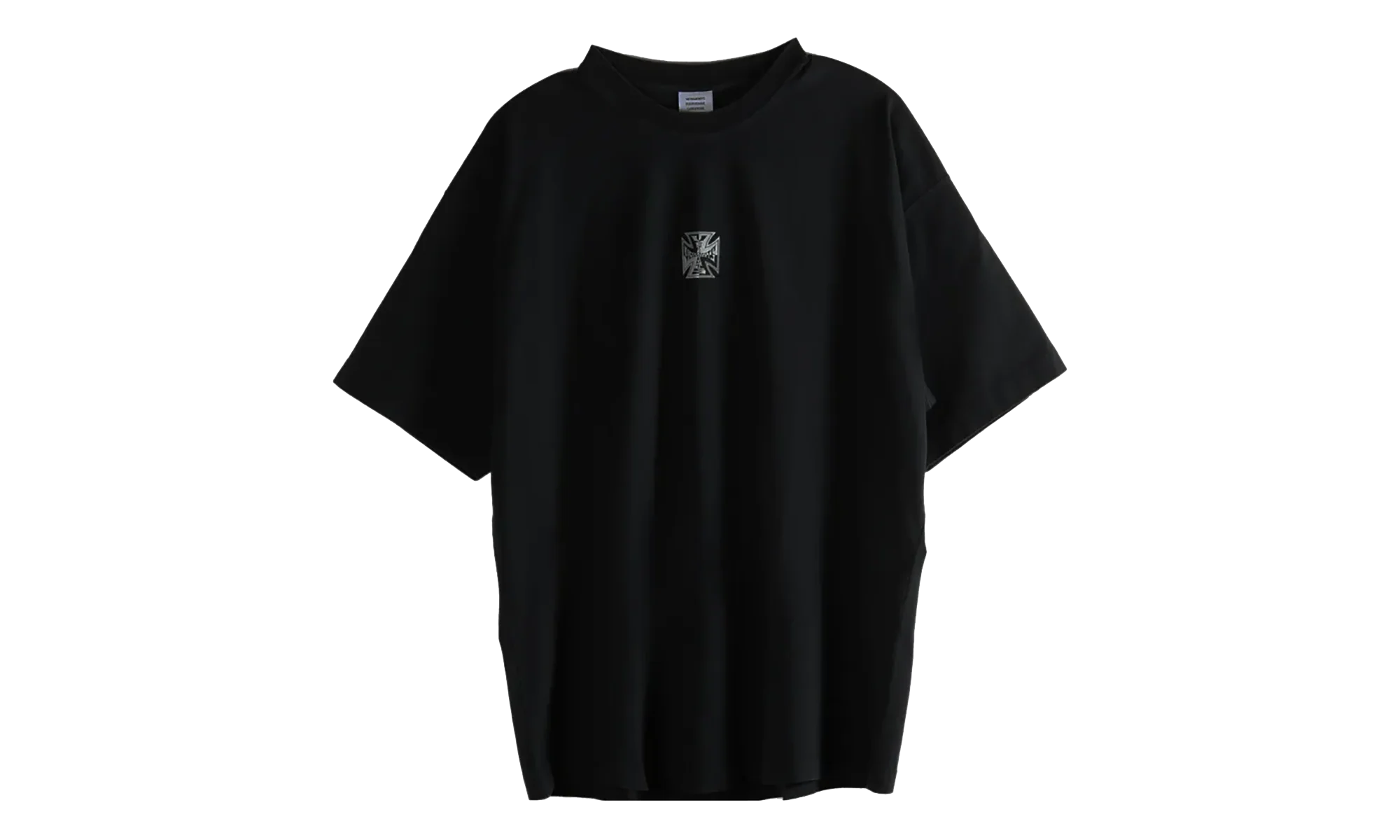 Biker Cross Logo T-Shirt "Black" ME76TR162B BLAC