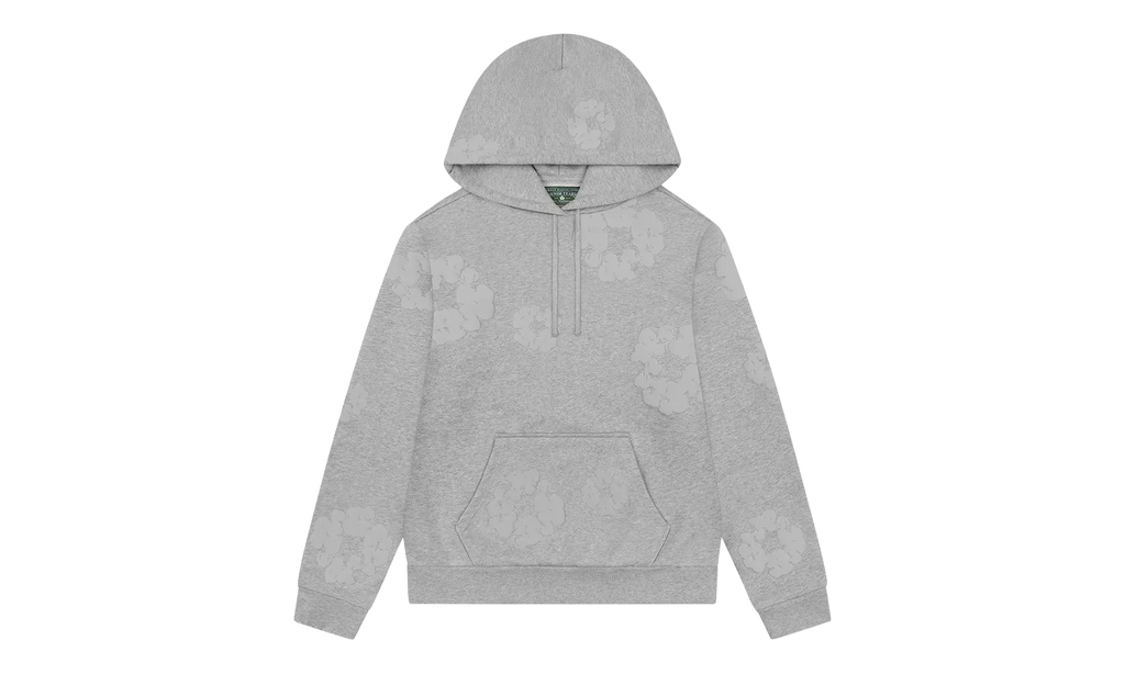 Mono Cotton Wreath Hoodie "Grey" DT488