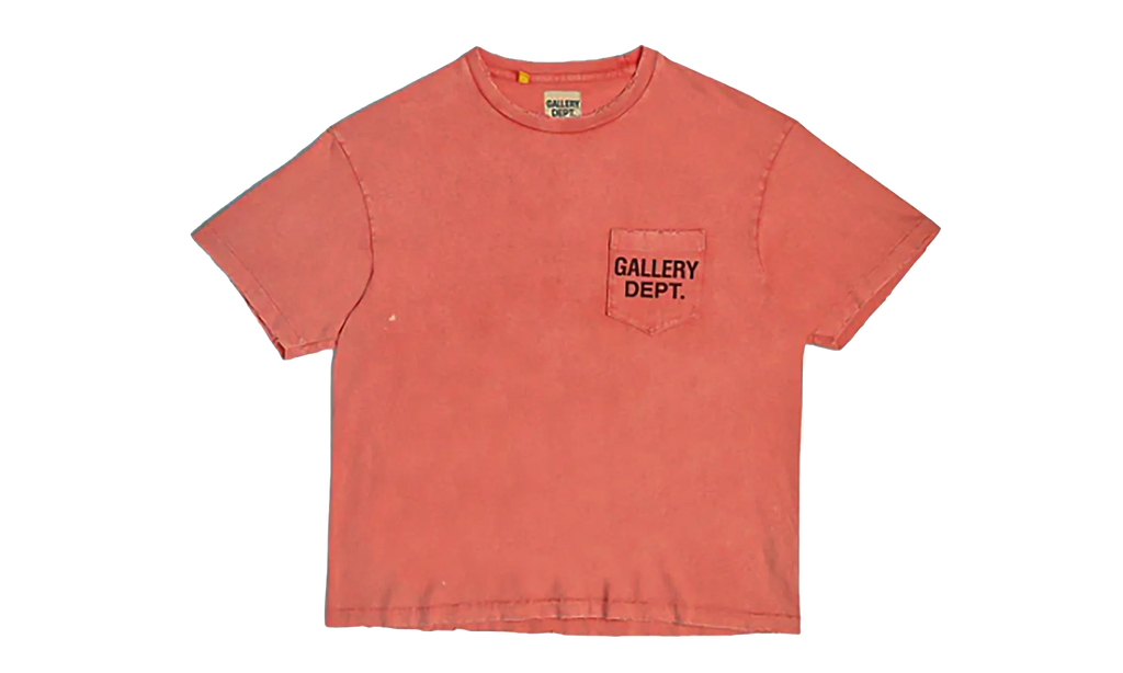 Vintage Pocket Tee "Sun Wash Red" GD021