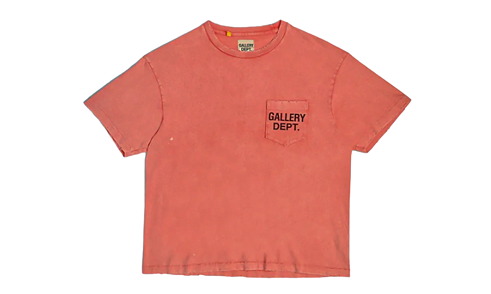Vintage Pocket Tee "Sun Wash Red" GD021