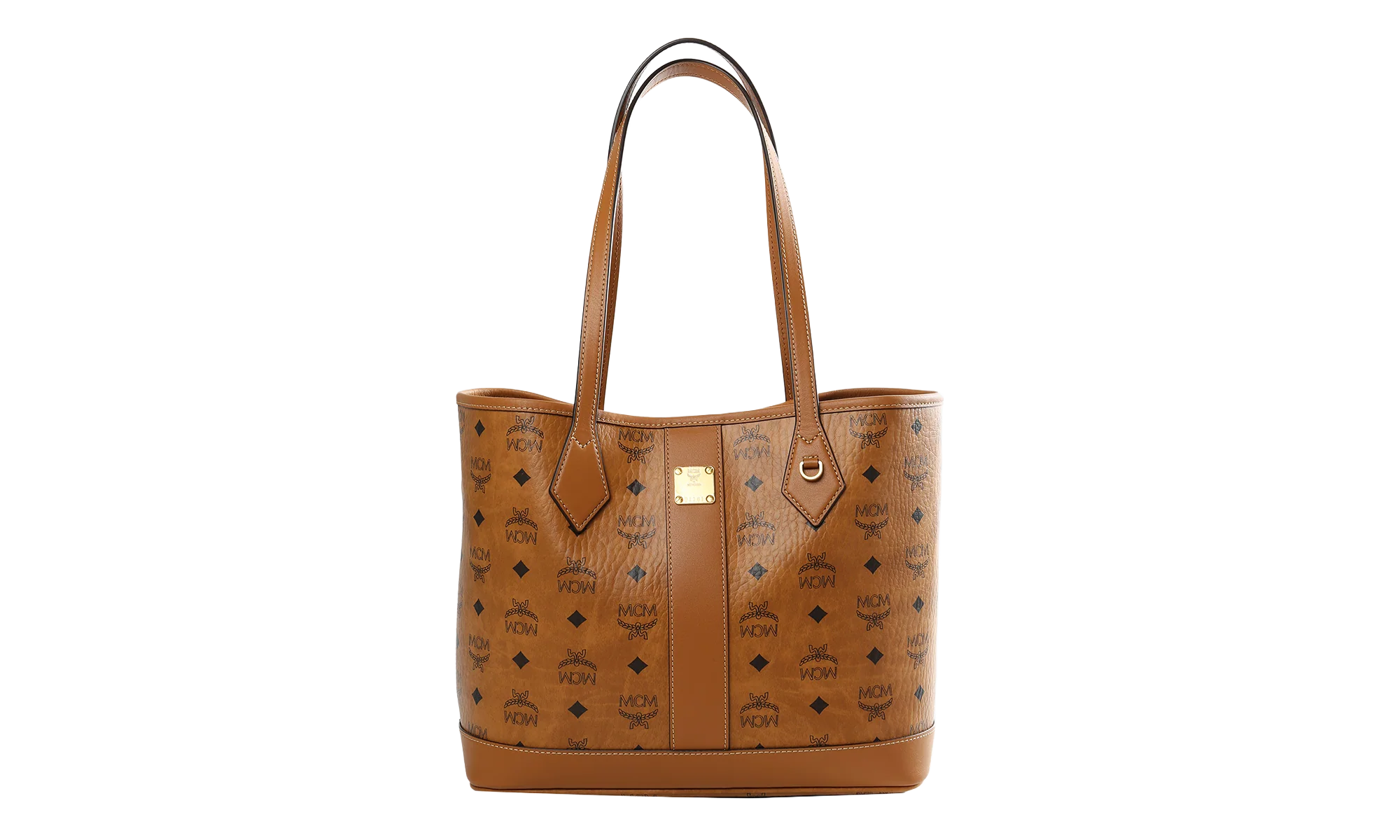 Liz Vi Shopper Bag "COGNAC - Small" MWPGSLR03 COGNAC