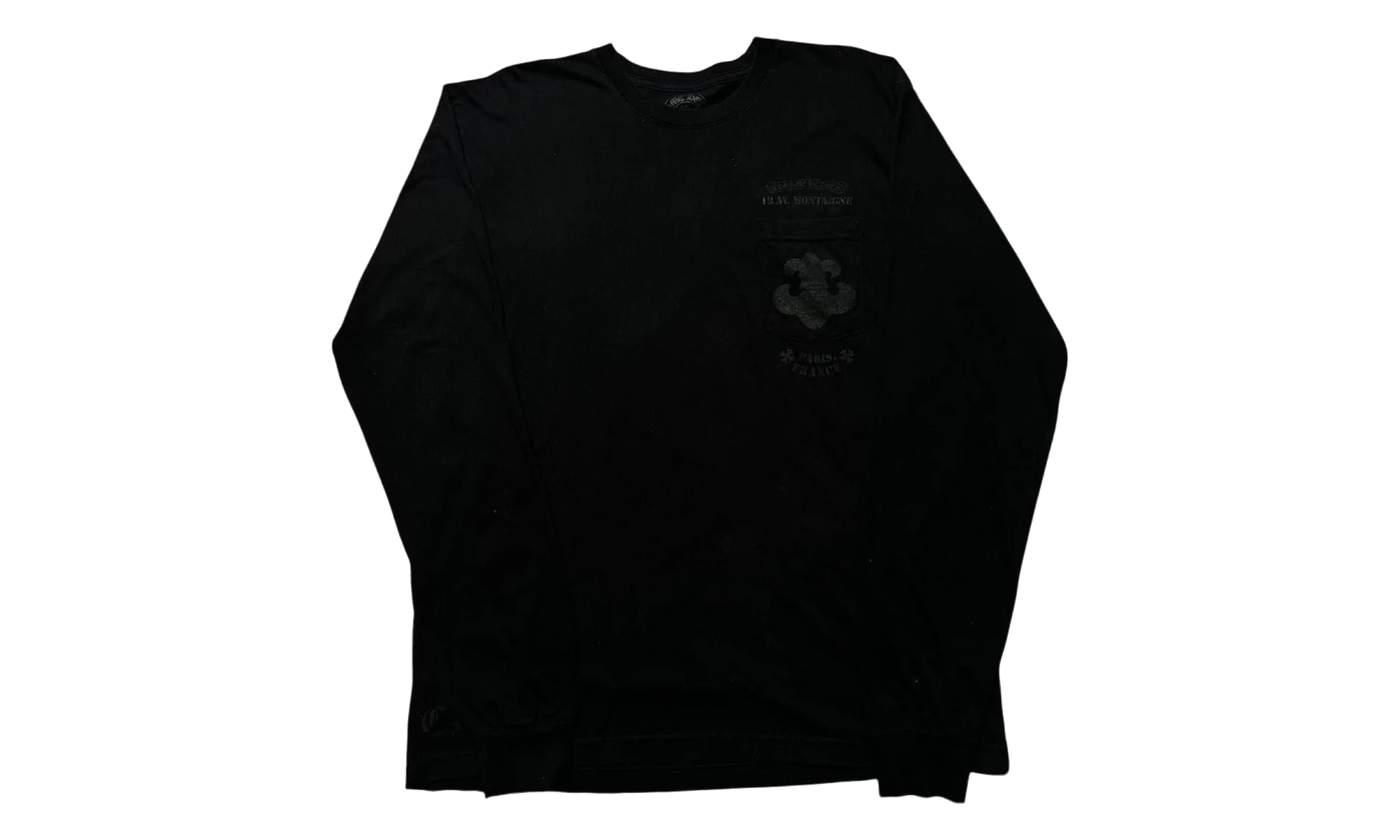 Paris Exclusive Fleur Long-Sleeve T-Shirt "Black" CHRM1150