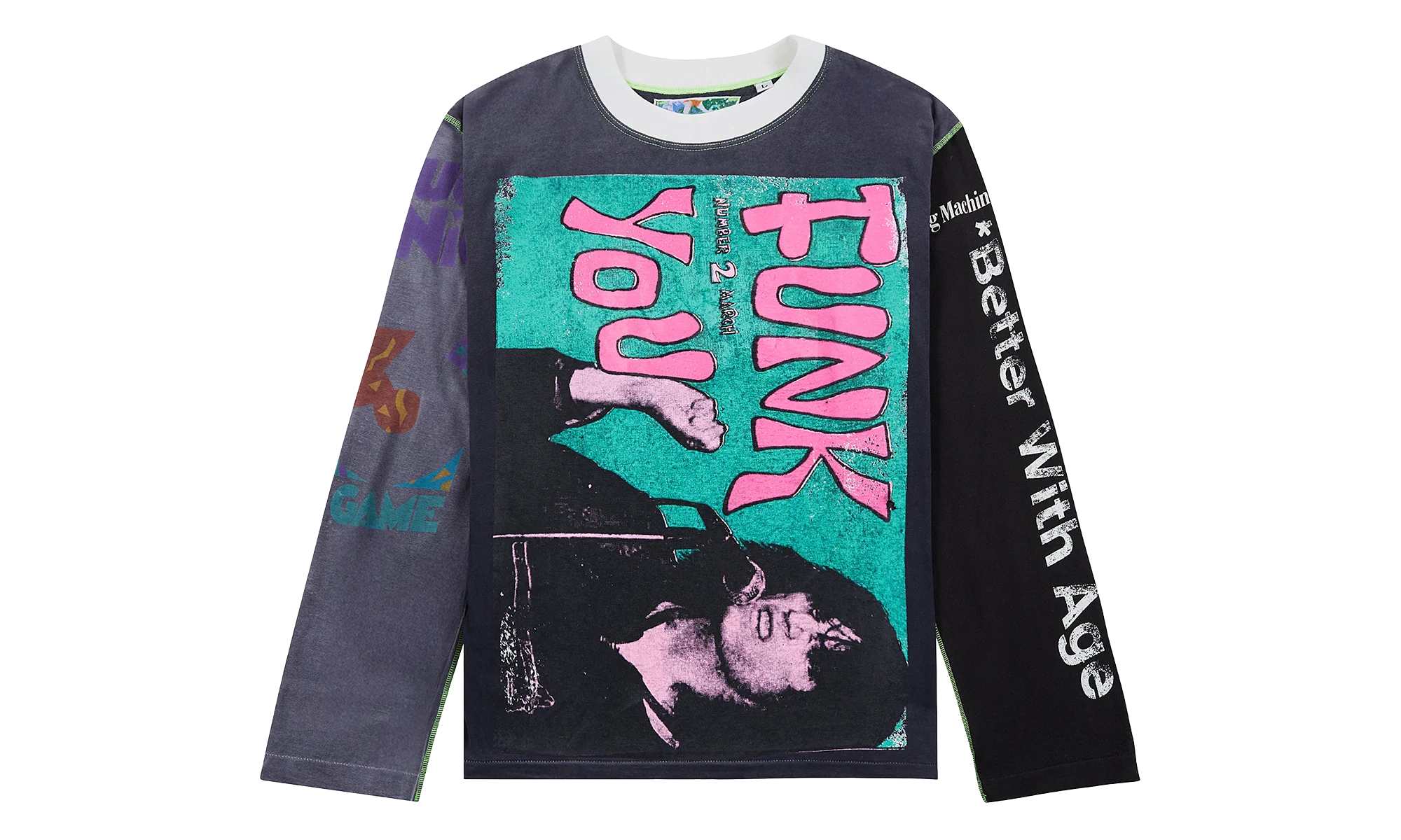 Rivka Reversible Long-Sleeve Tee "Daily Game" BWA67