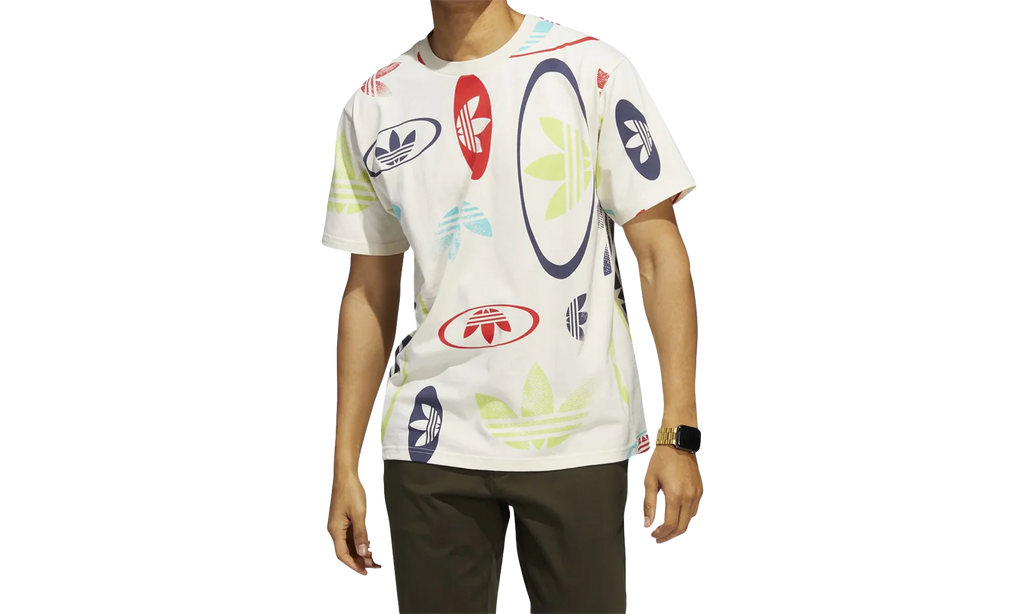 All-Over Print Tee "Wonder White Multi Color" HG3873