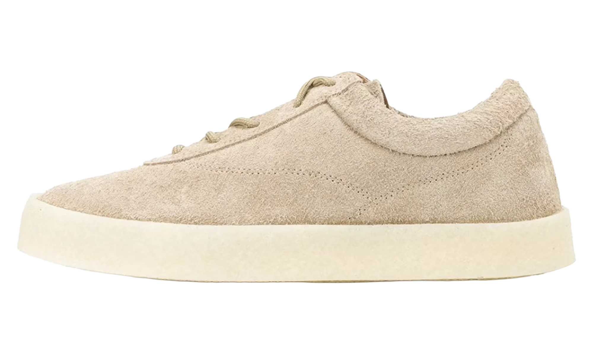 Yeezy Crepe Sneaker "Season 6 Thick Shaggy Suede Taupe" KM5001.038