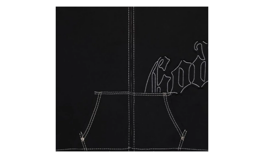 OG Logo Hoodie "Stitched Black" GS129