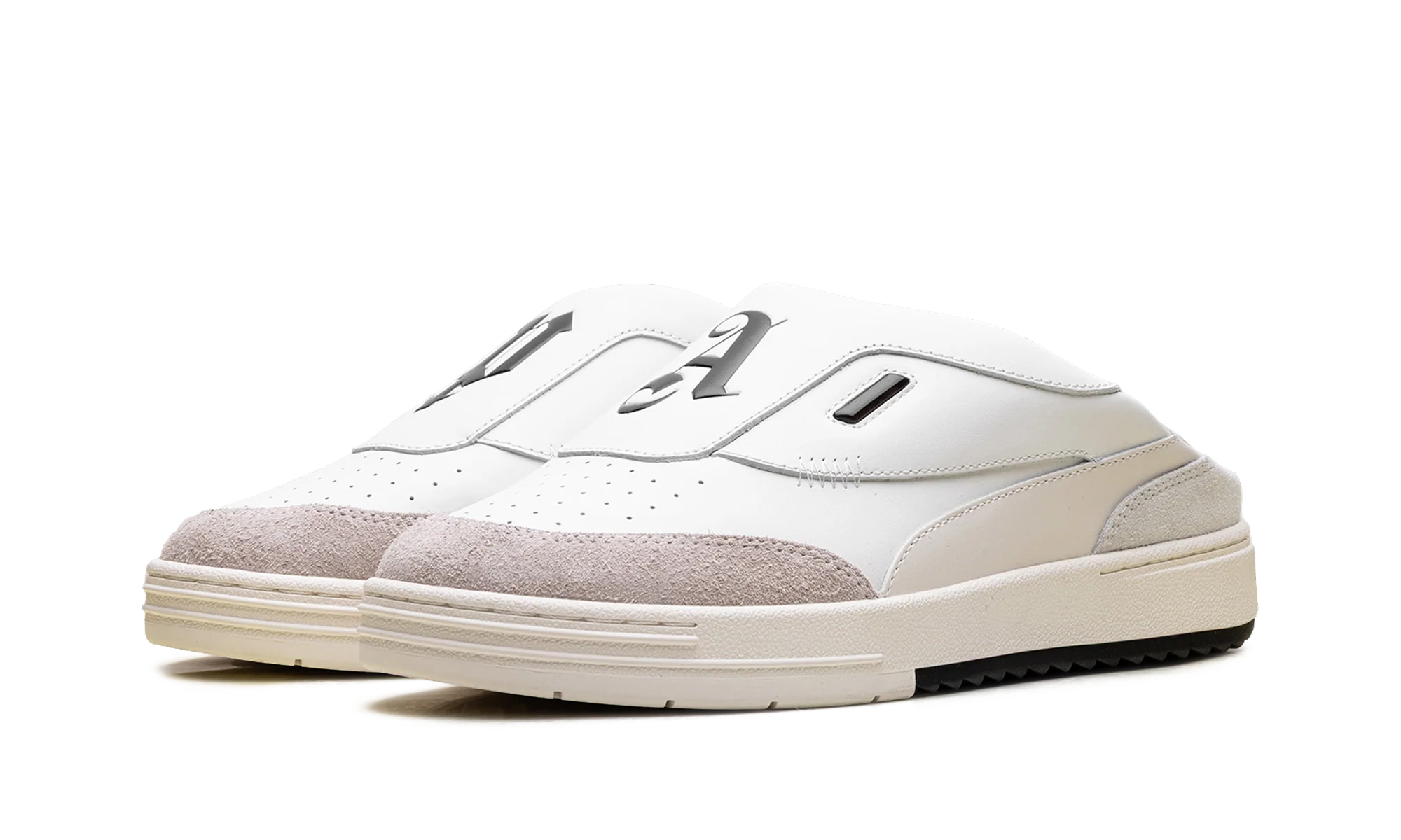 University Sneakers "Black/White" PMIJ003S23LEA0010110