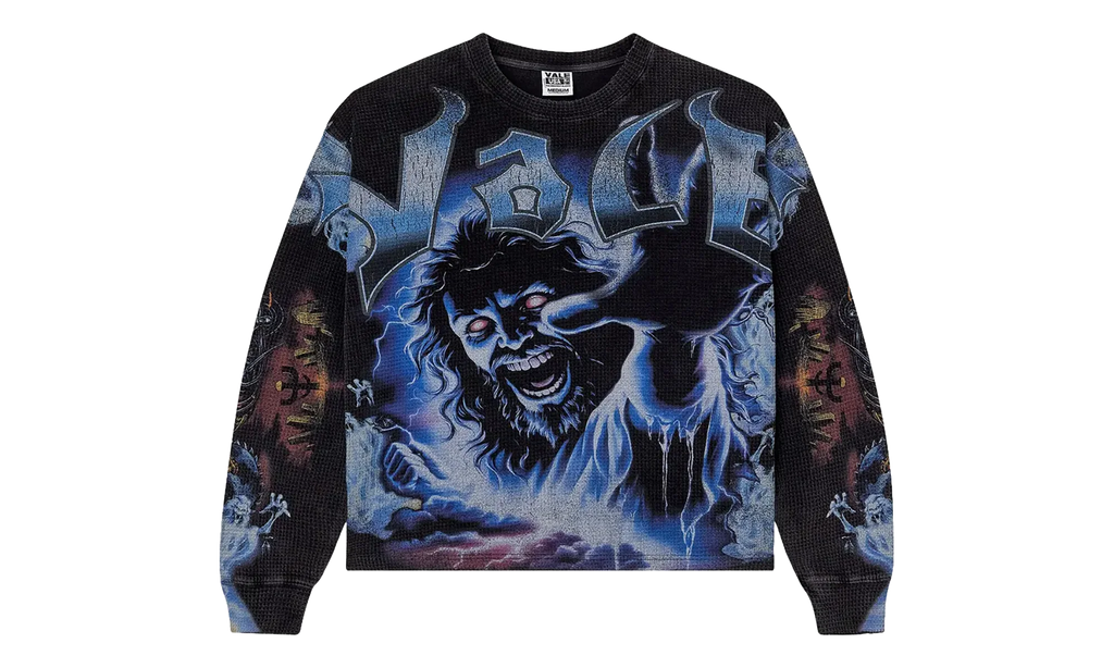 FEAR THERMAL SWEATSHIRT "Blue / Black" VAL107