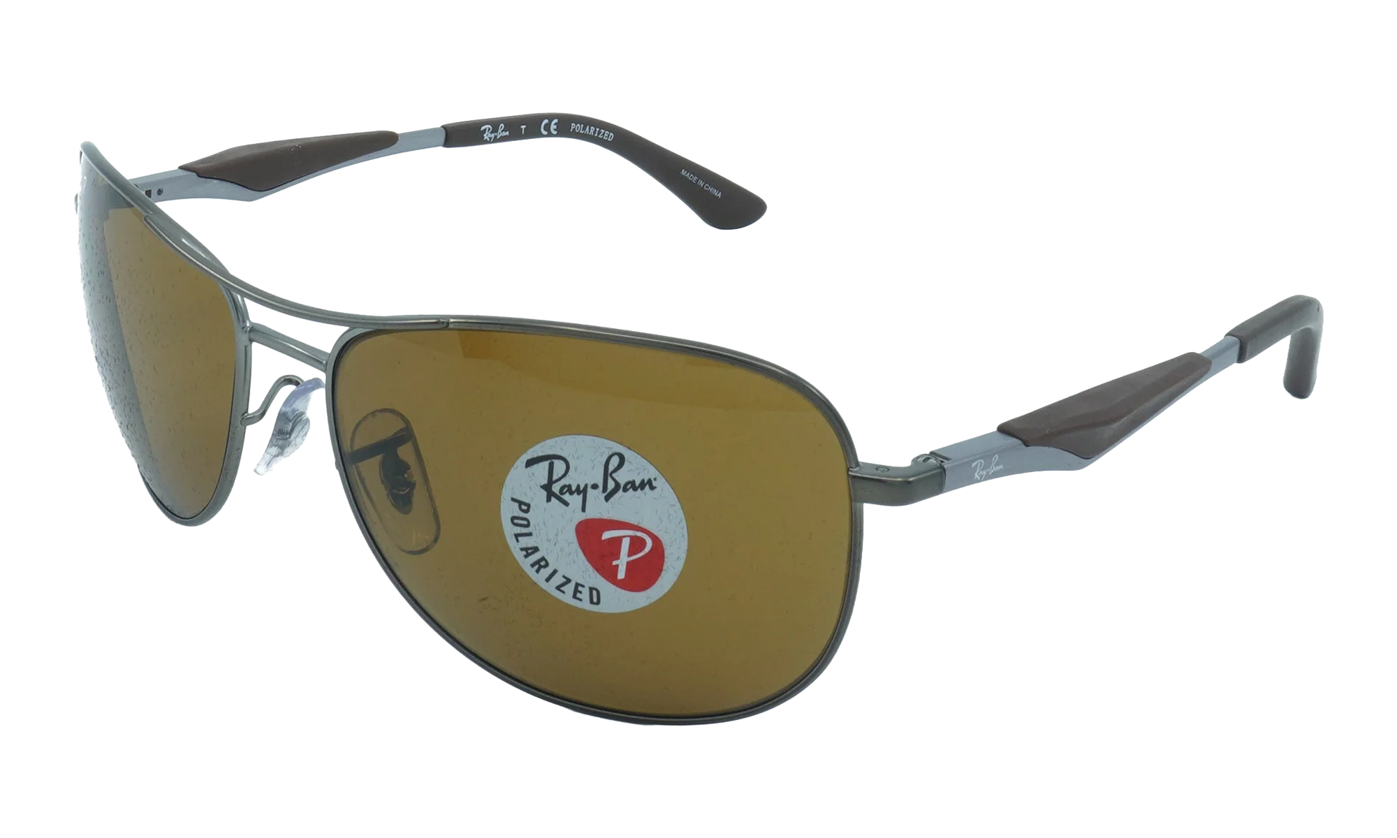 Pilot Polarized Sunglasses "Matte Gunmetal" RB3519-029-83_59