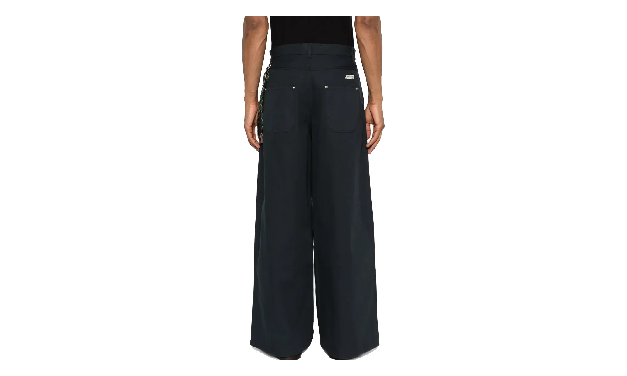 Super Baggy Pants "Cotton Moleskin - Black" 261 MPT103 DCNVBLK
