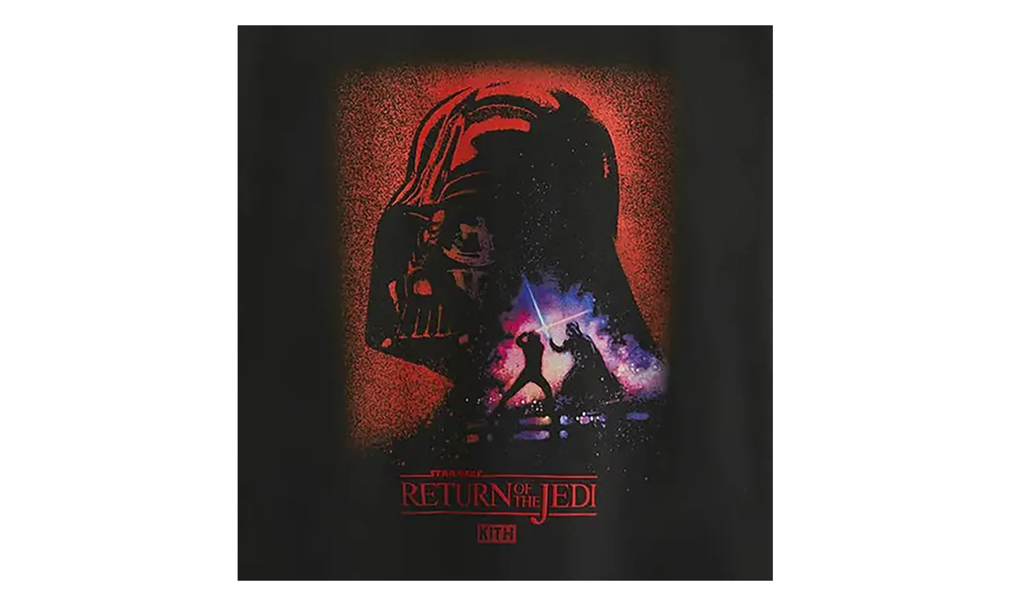 STAR WARS Darth Vader Poster Vintage Tee "Black PH" KITH240