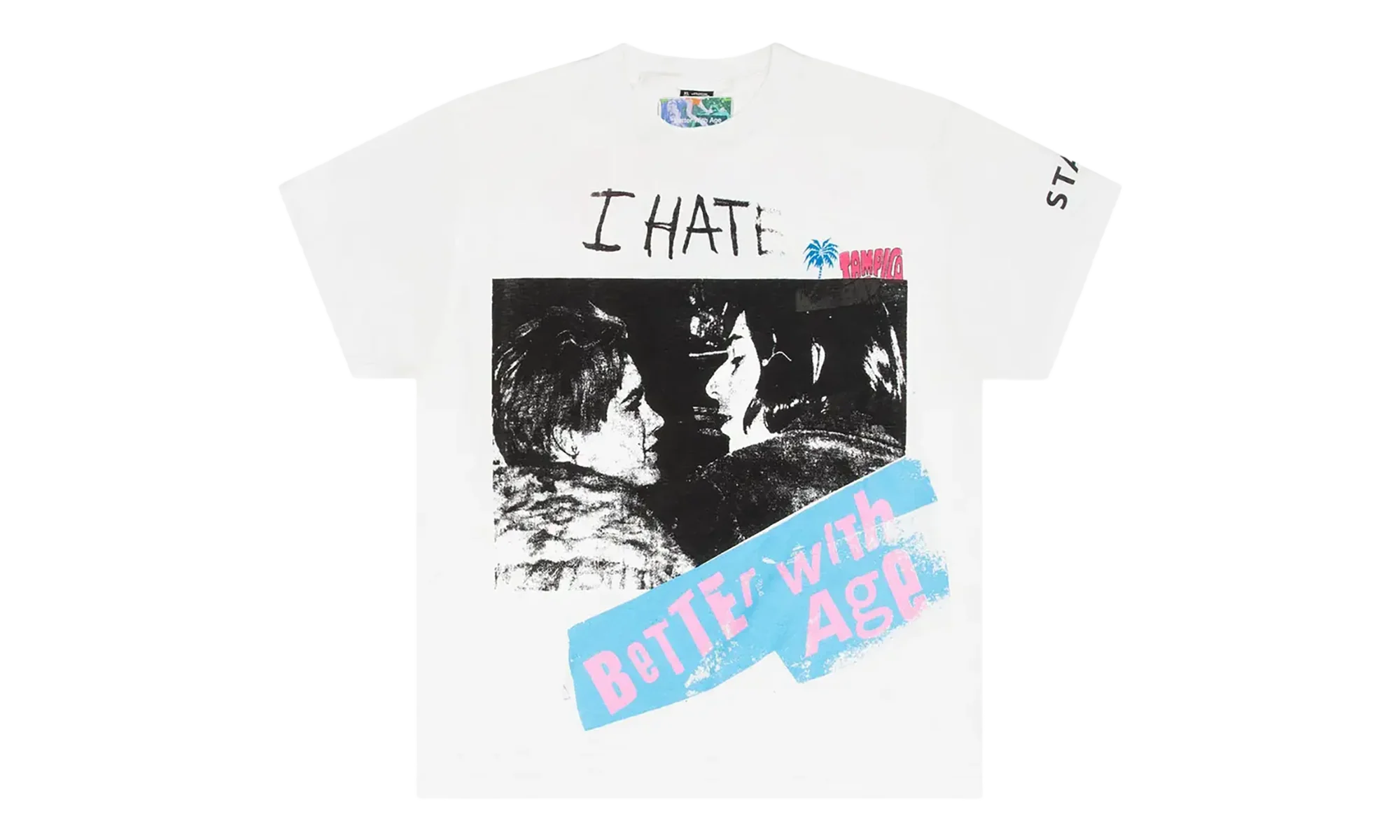 Vintage Damien Tee "White" BWA78