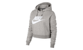 Sportswear Rally Cropped Hoodie WMNS "Grey" AQ9965 050