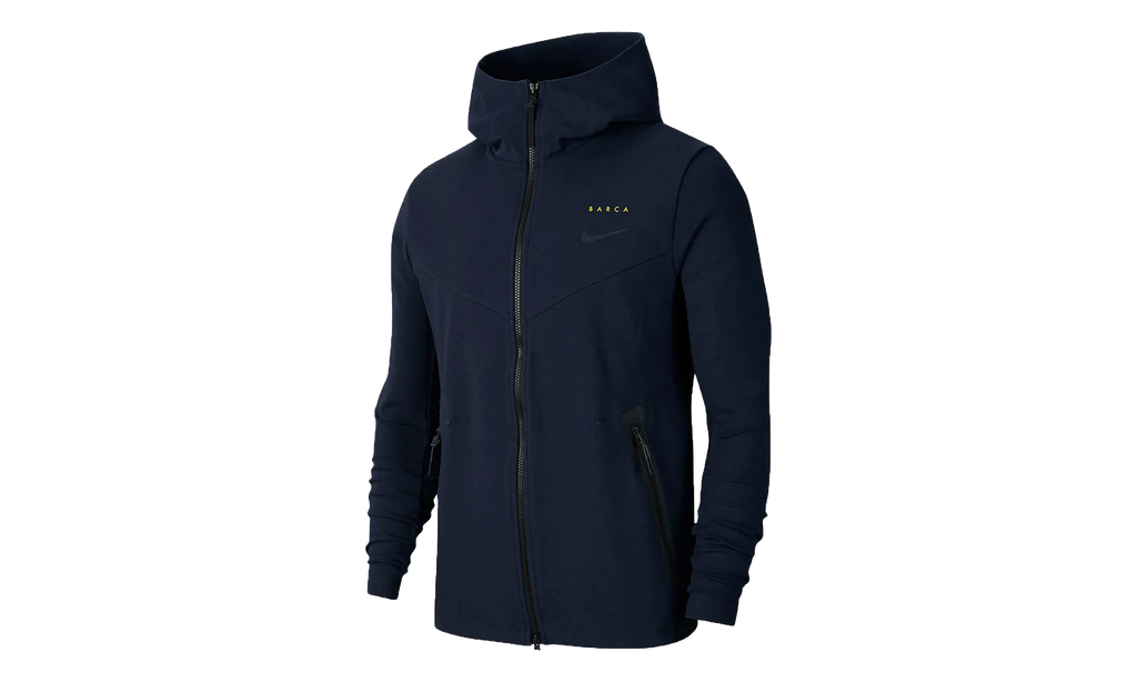 FC Barcelona Tech Pack Hoodie "Dark Obsidian / Sonic Yellow" CN5309 475