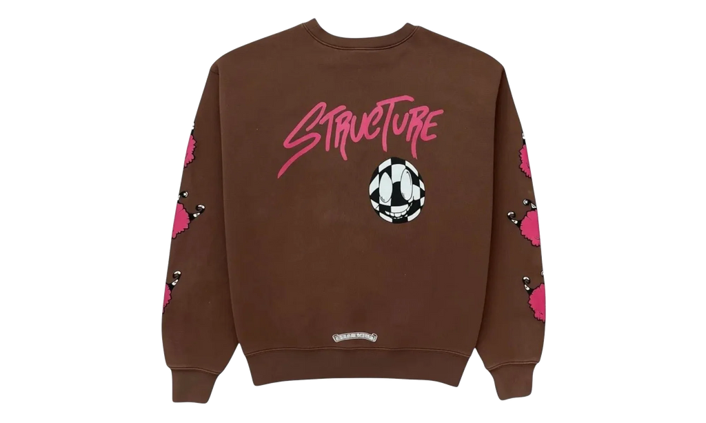 Matty Boy Structure Crewneck Sweatshirt "Brown" CHRM1167