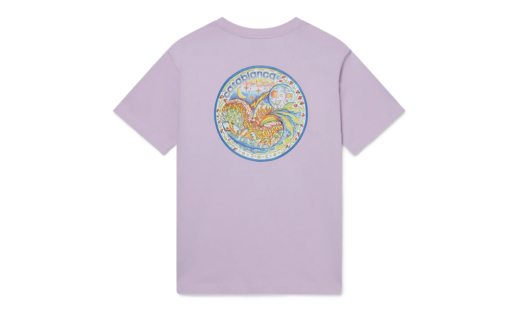 The Four Elements Short Sleeve T‑Shirt "Lilac" MS25 JTS 001 09