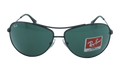Aviator Polarized Sunglasses "Black" RB3293-006-71_63