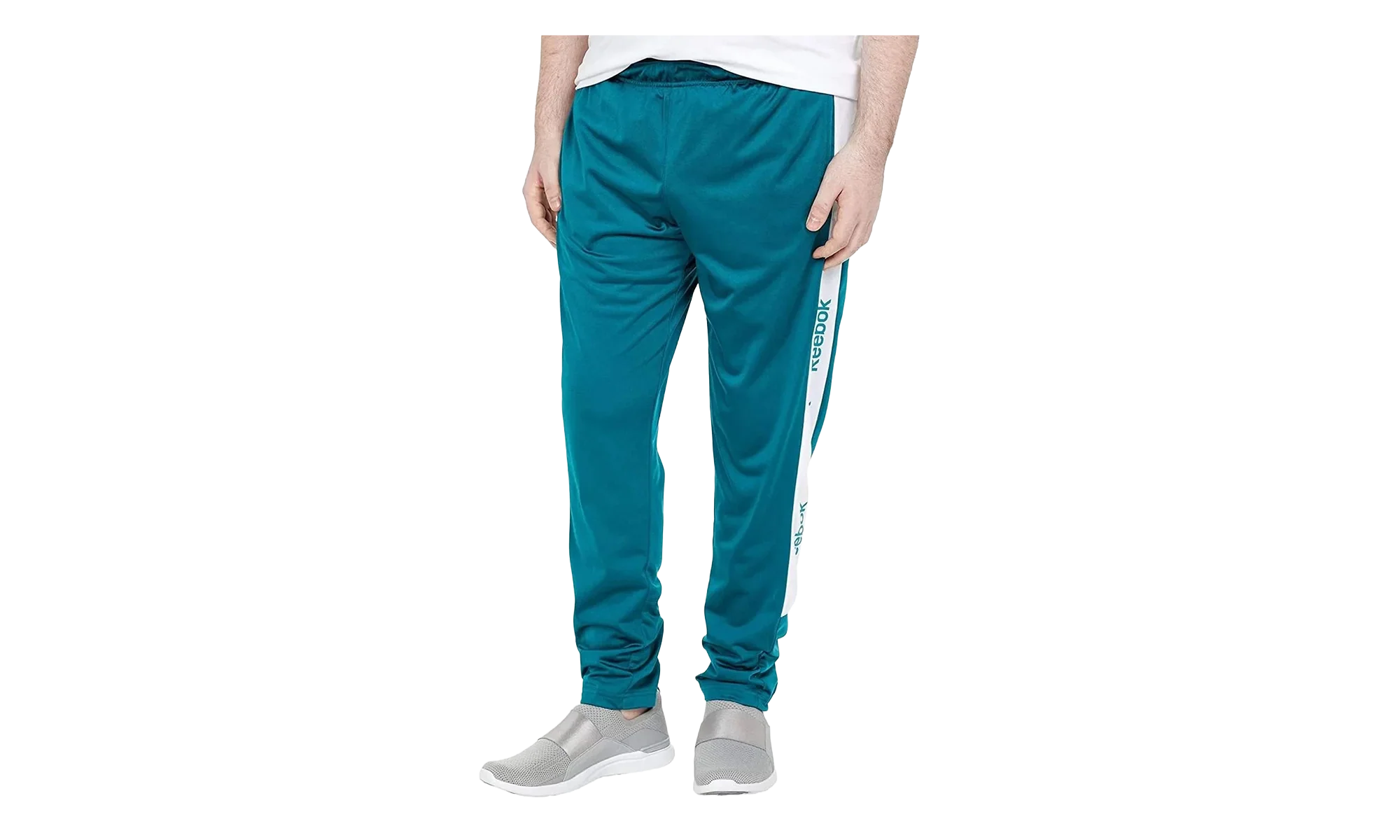 Training Essentials Linear Logo Track Pant "Heritage Teal" FK6135