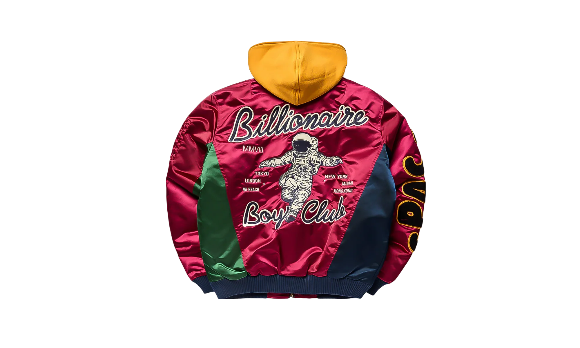 BB Space Suit Bomber Jacket "Rhododendron" 851 9401 RHOD
