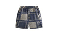 Silk Twill Lewis Shorts "Navy" KHM060592 438