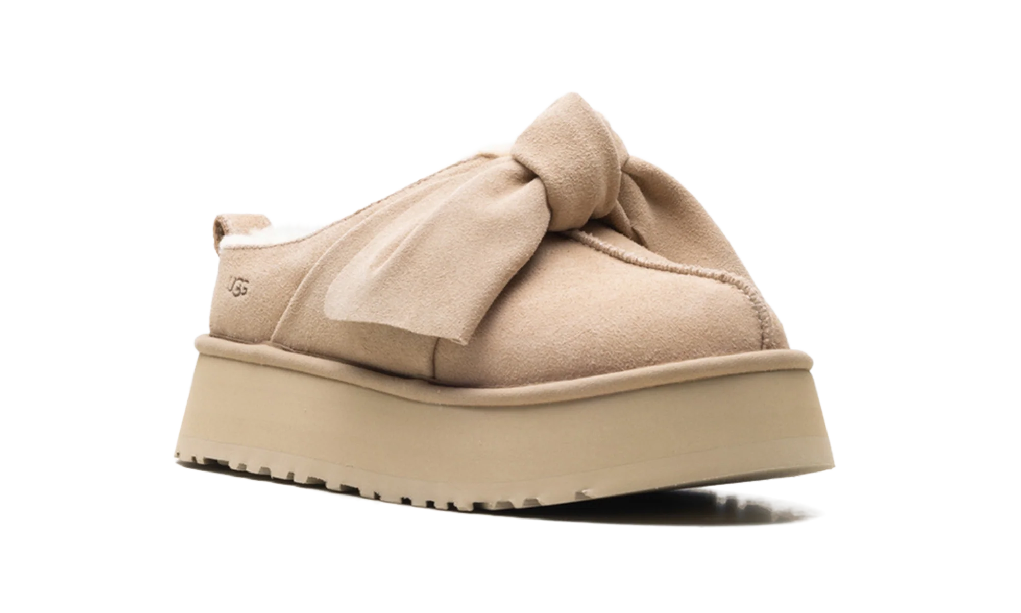Platform Slip-On Bow Slipper WMNS "Sand" 1176290 SAN