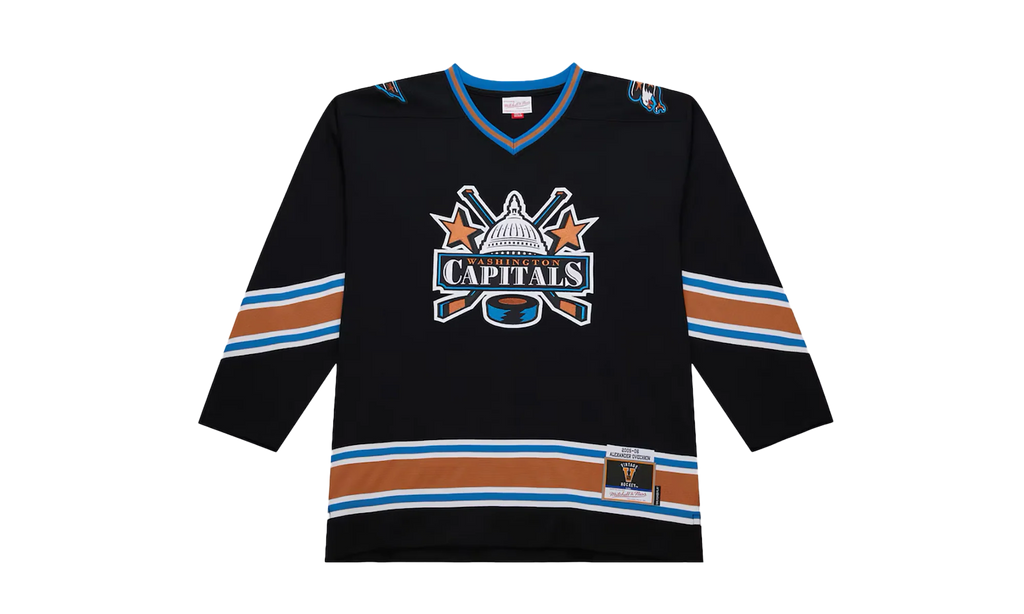 NHL Alexander Ovechkin Dark Jersey "2005 Washington Capitals - Black" JY9009 WCABLCK