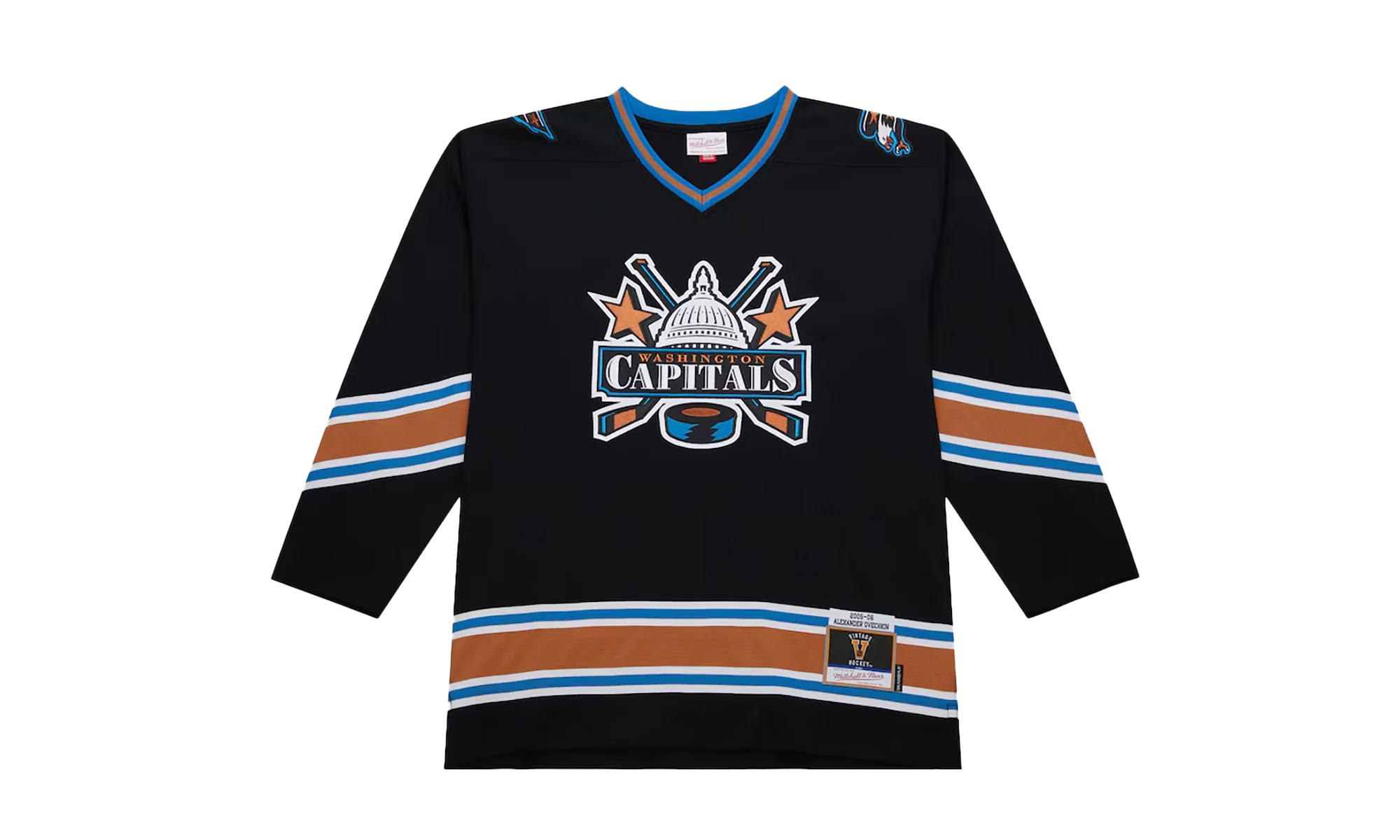 NHL Alexander Ovechkin Dark Jersey "2005 Washington Capitals - Black" JY9009 WCABLCK