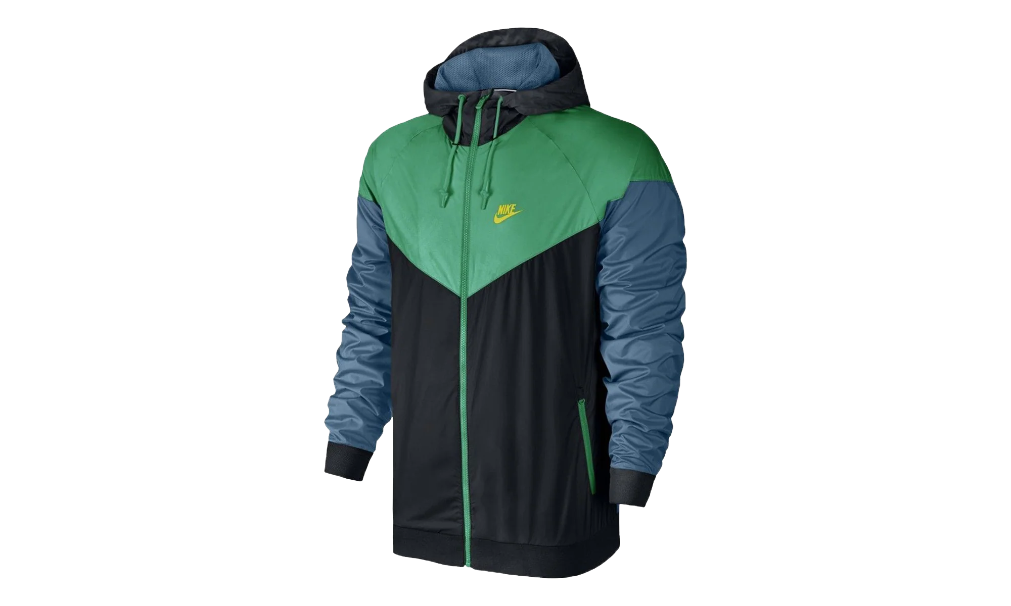 Sportswear Windrunner Jacket "Black / Stadium Green / Electrolime" 727324 011