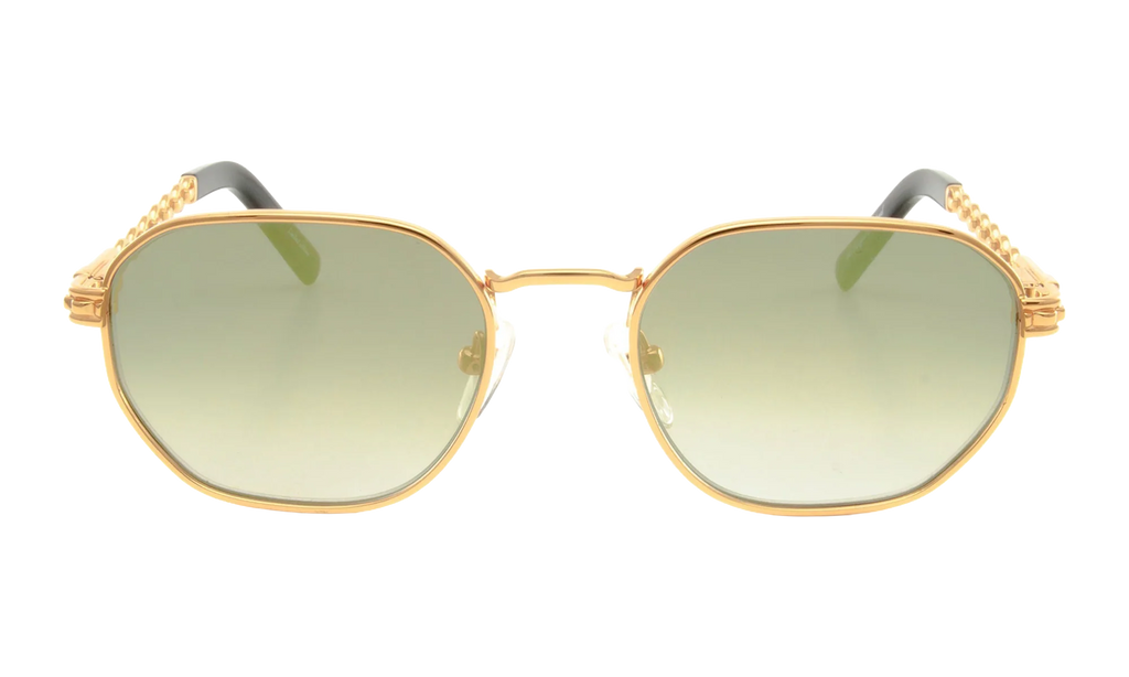 Detroit Player Mariner Edition 24KT "Yellow Gold / Moss Green Gradient Flash Gold" MNDP2 0004 20D1