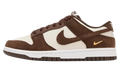 Dunk Low Suede WMNS "Light Orewood Brown / Baroque Brown / White" IO4244 102