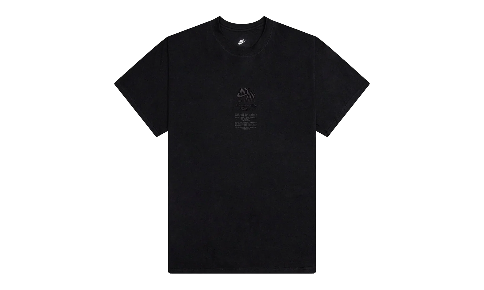 Sportswear AF1 40th Anniversary T-Shirt "Black" DV9603 010