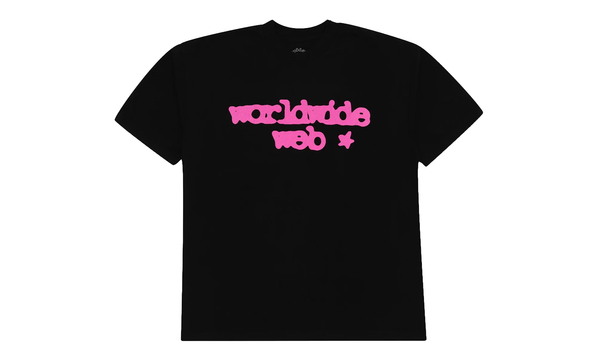 Web Logo Short Sleeve T-Shirt "Black Pink" SP5der339