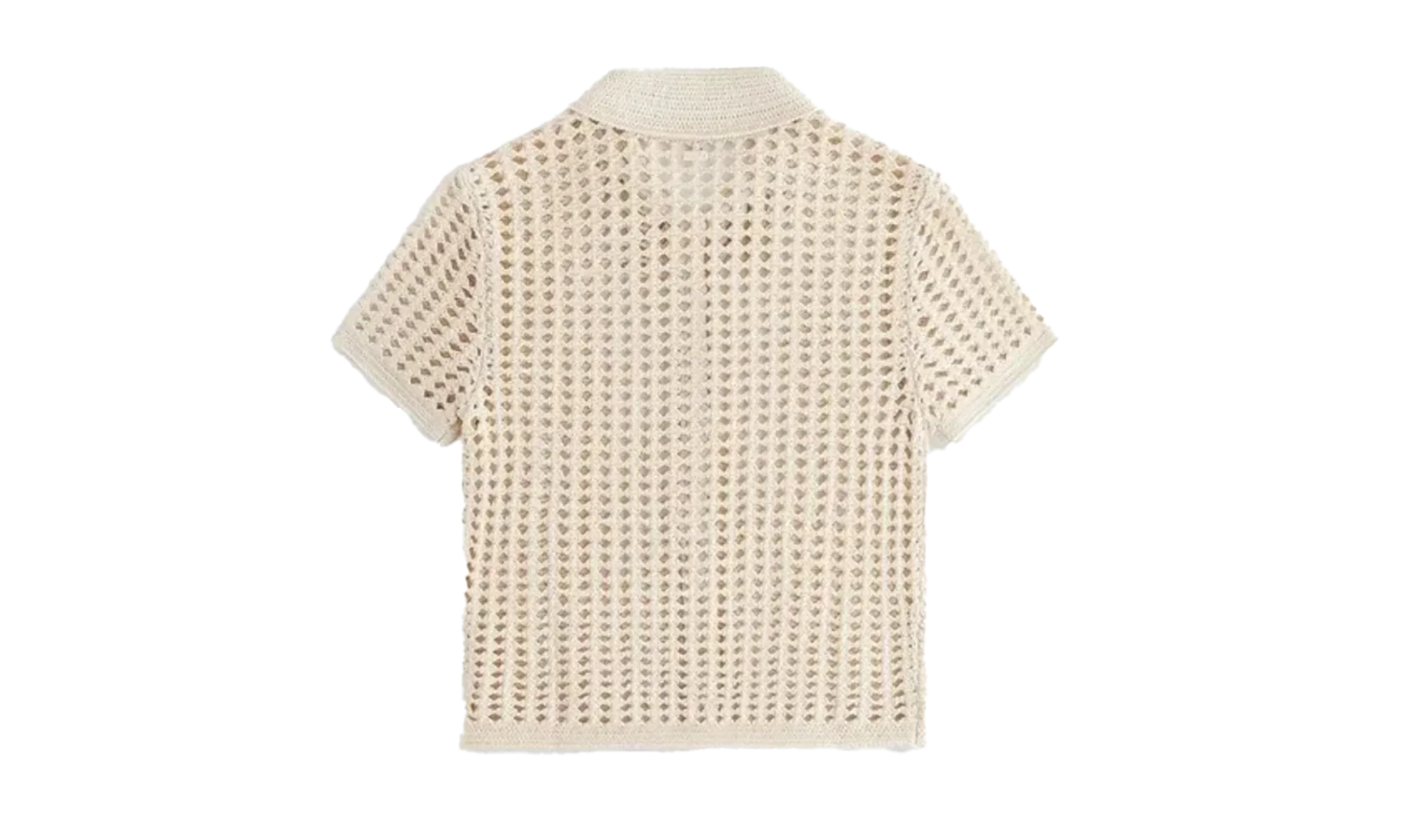 Rhea Knit Polo Top WMNS "Beige" khw030532 105