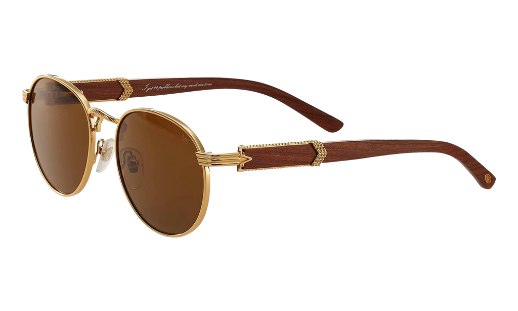 Miami Vice Atelier Mirage Woods "Yellow Gold / Brown" WDMV2 0002 22D6