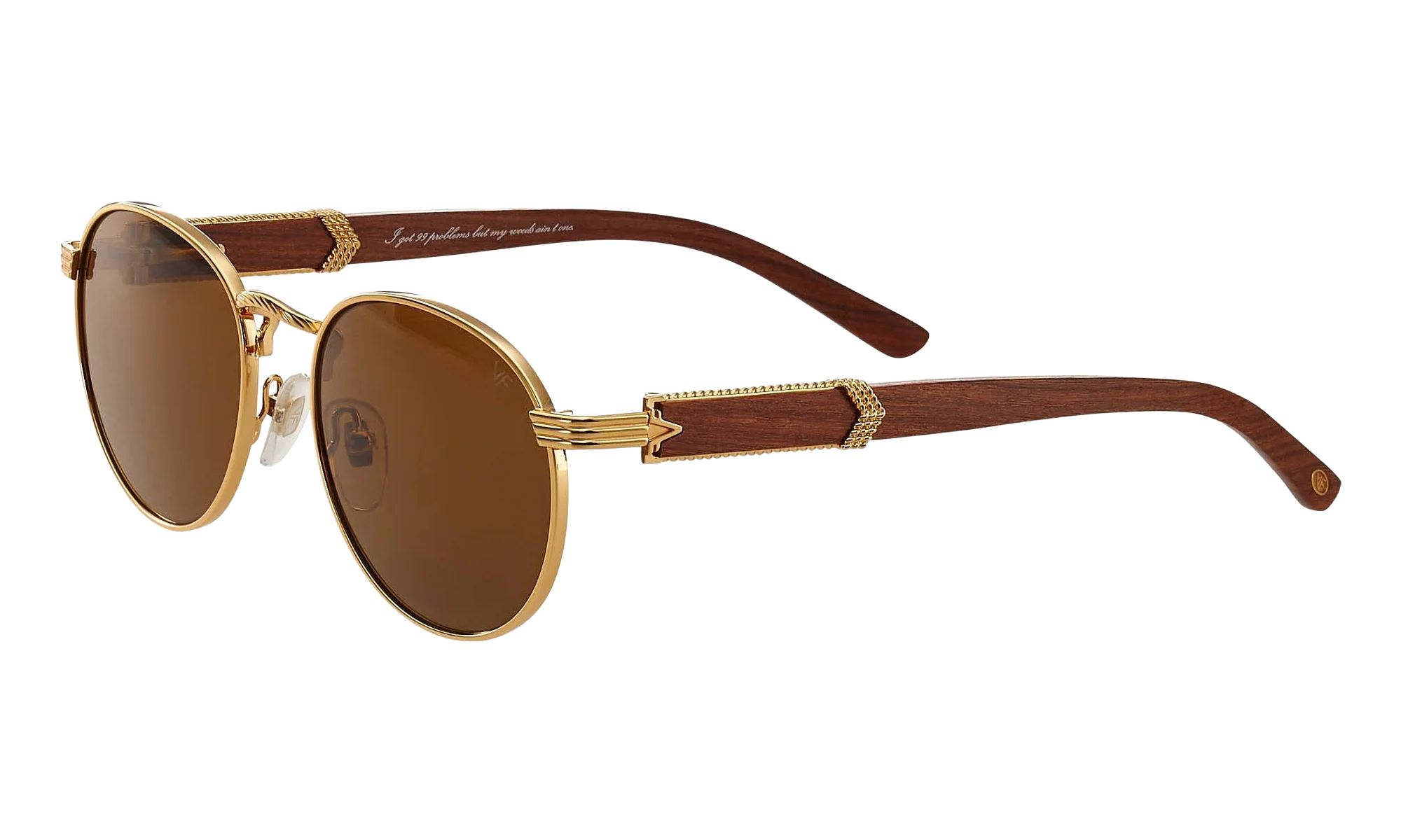 Miami Vice Atelier Mirage Woods "Yellow Gold / Brown" WDMV2 0002 22D6