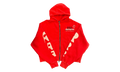 MEMBERSHIP USO ZIP HOODIE "Red" RIV03