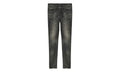 Crackle Coated Denim "Black" P001 SIWC424