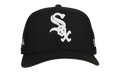 9FIFTY Chicago White Sox 2003 Team Color A Frame Snapback Hat "Black (Grey Brim)" NE471